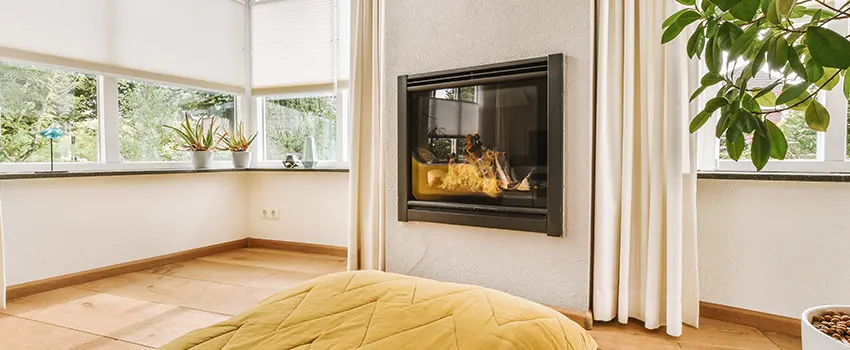 Residential Fireplace Ceramic Glass Installation in Kingman, AZ