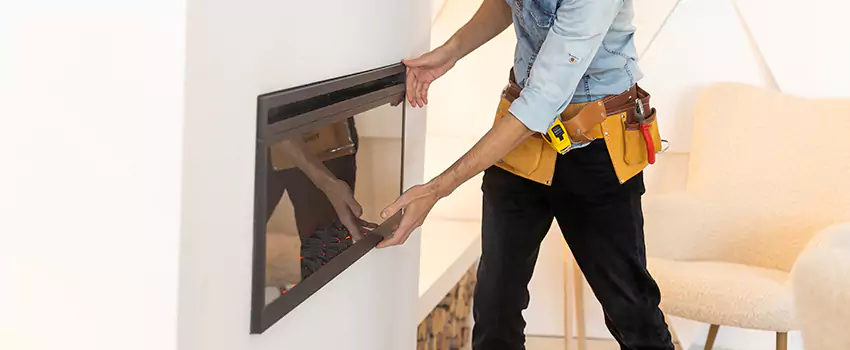 Metal Fireplace Installation in Kingman, Arizona