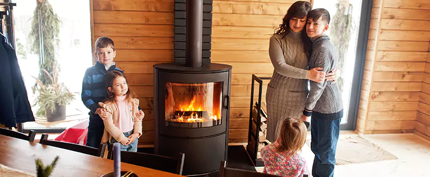 Morso Cast Iron Fireplace Insert Installation in Kingman, Arizona
