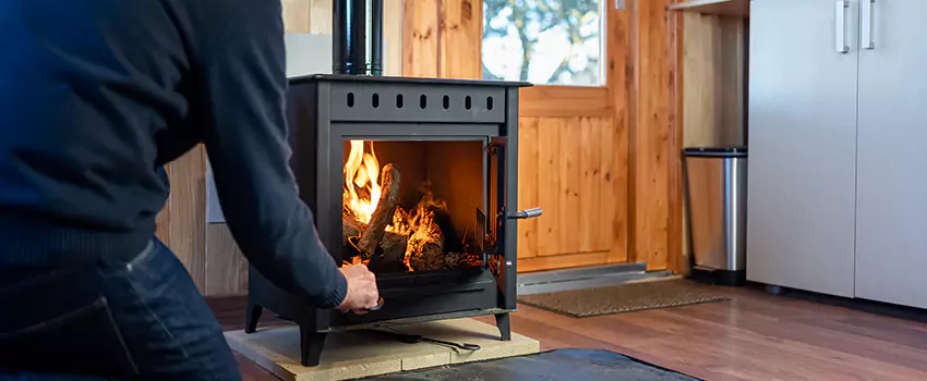Open Hearth Wood Fireplace Installation in Kingman, AZ