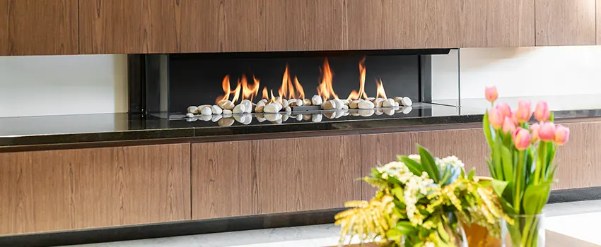 Double-height Fireplace Design Refurbishment in Kingman, Arizona
