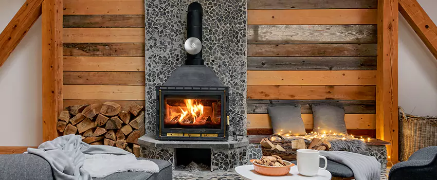Thelin Hearth Products Direct Vent Gas Stove Fireplace Inspection in Kingman, Arizona